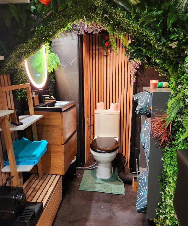 Jungle House Avec Jacuzzi A 10 Min De Disneyland -Taille Chambre- Conde-Sainte-Libiaire Экстерьер фото